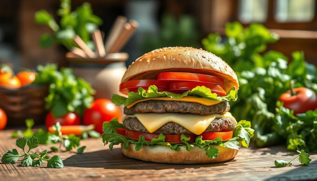 Nachhaltiger Burger