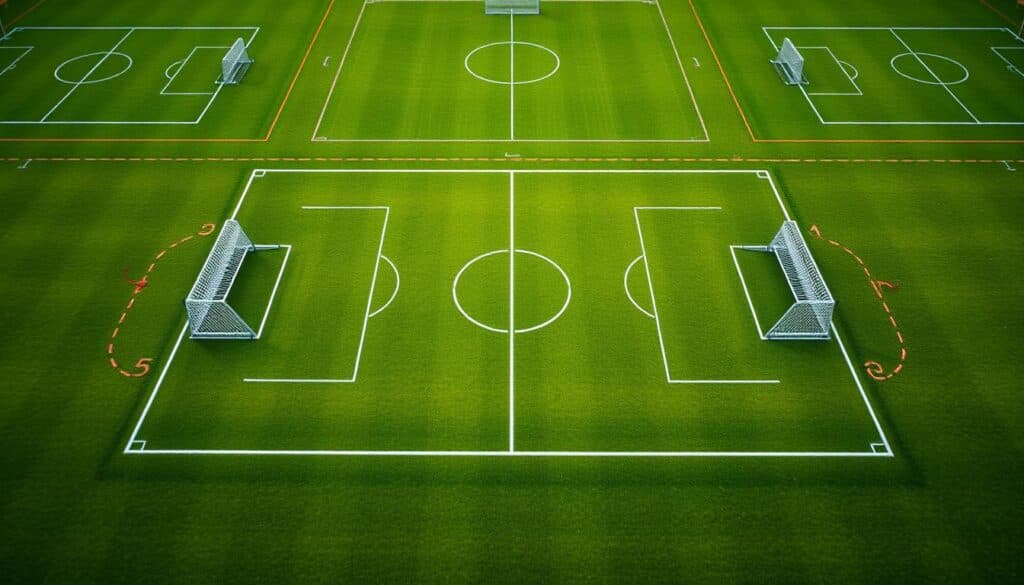 Fußballfeld Standards