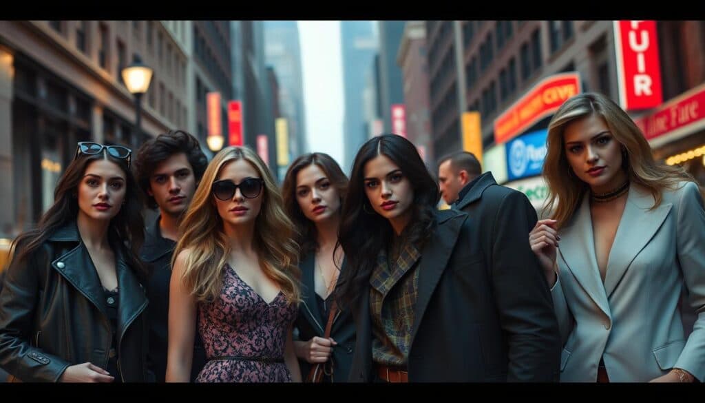 Hauptcharaktere von Gossip Girl Hauptcharaktere von Gossip Girl