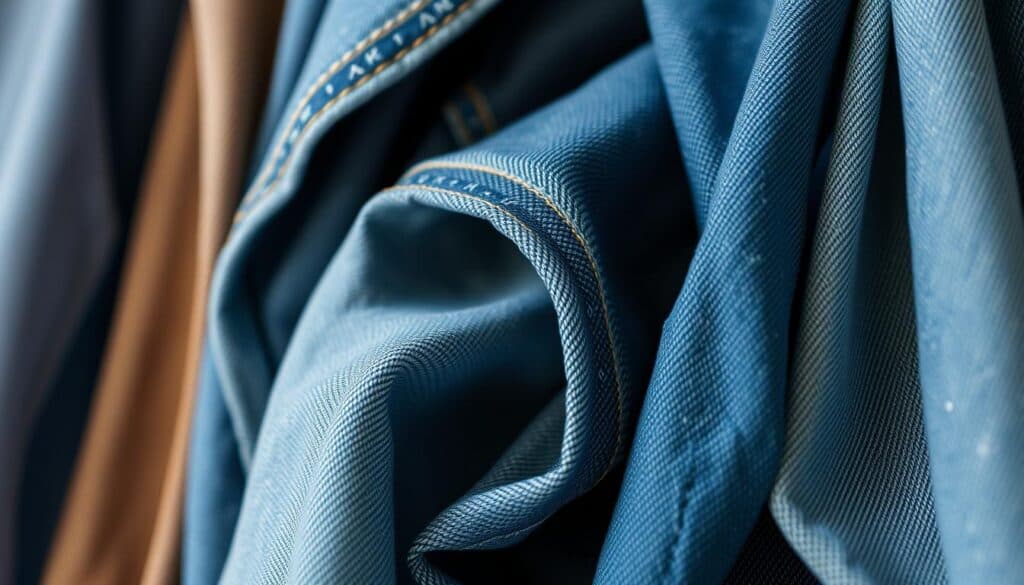 Verschiedene Denim-Arten