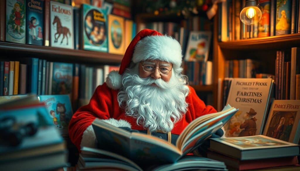 Weihnachtsmann in Kinderbüchern