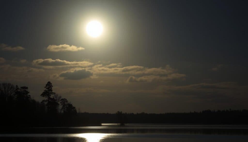 wieso kann man bei Vollmond nicht schlafen