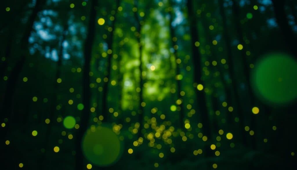 Glühwürmchen Lichtmuster Glühwürmchen Lichtmuster