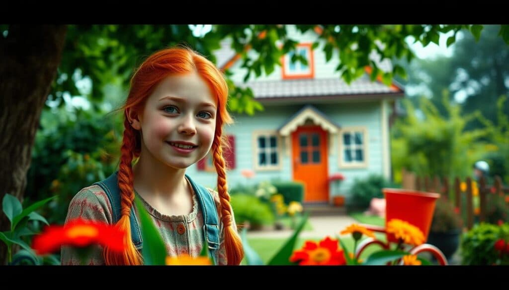 Pippi Langstrumpf Filmszene 1969 Pippi Langstrumpf Filmszene 1969