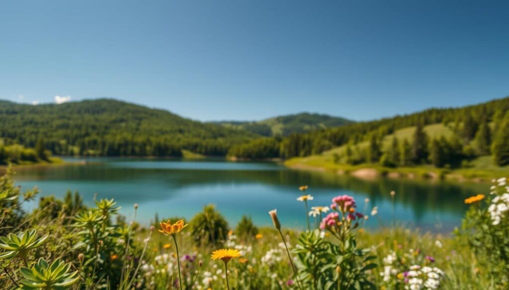 Masurische Seen Landschaft