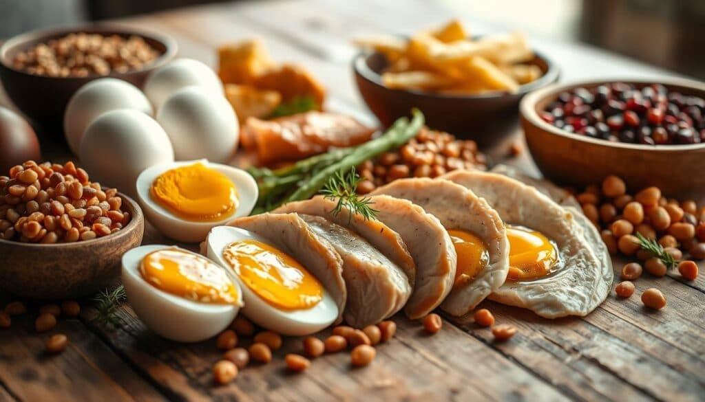 Proteinreiche Lebensmittel
