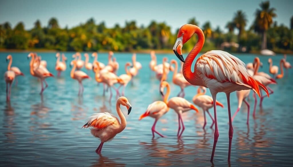 Flamingo Schutzmaßnahmen