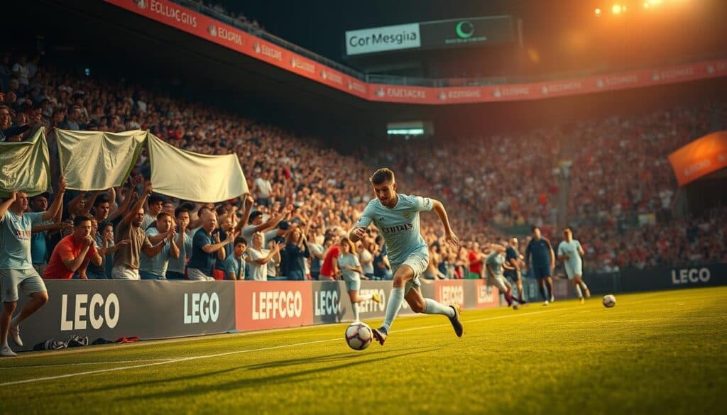 Schnelle Fußballer begeistern Fans Schnelle Fußballer begeistern Fans