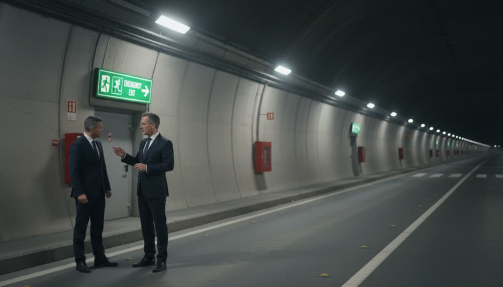 Welche grundlegenden Verhaltensregeln müssen Sie im Tunnel beachten