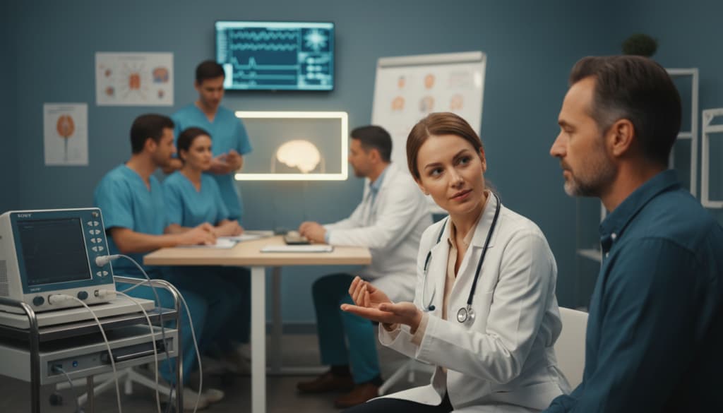 Patientenbetreuung Neurologie