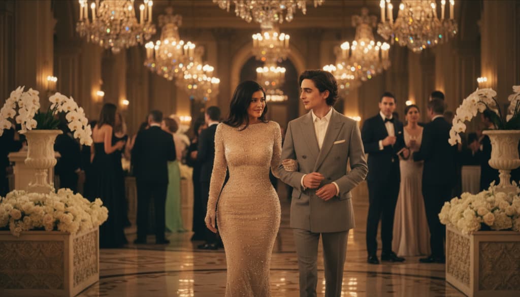 Kylie Jenner Timothée Chalamet Auftritt