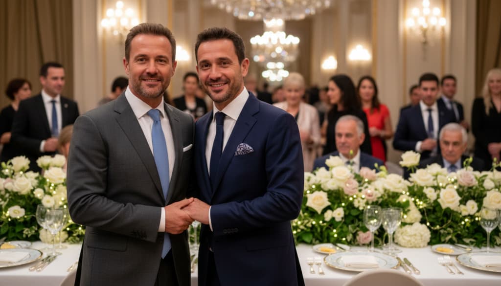 Hochzeit von Ralf Schumacher und Étienne Bousquet-Cassagne Hochzeit von Ralf Schumacher und Étienne Bousquet-Cassagne