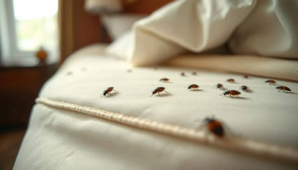 Bettwanzen in Hotels