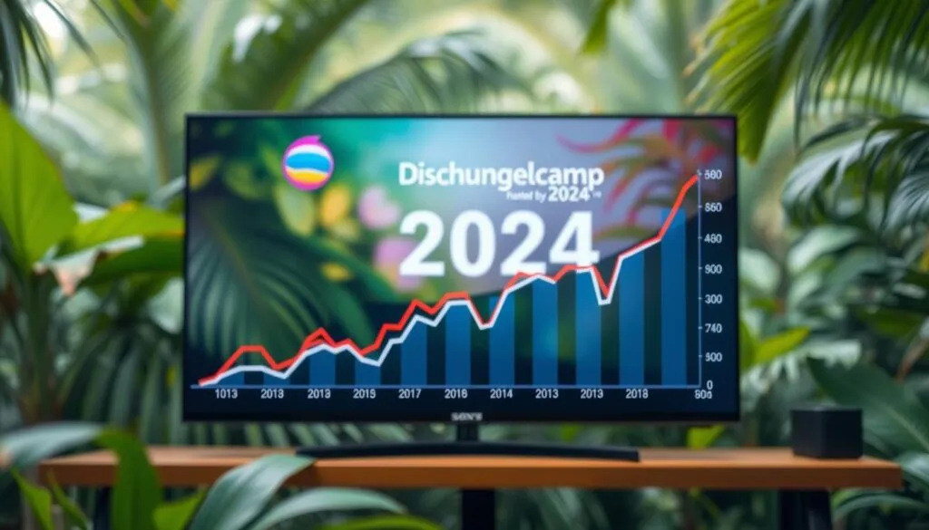 Einschaltquoten des Dschungelcamps