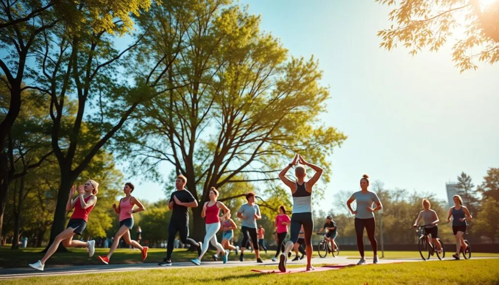 Fitness Aktivitäten