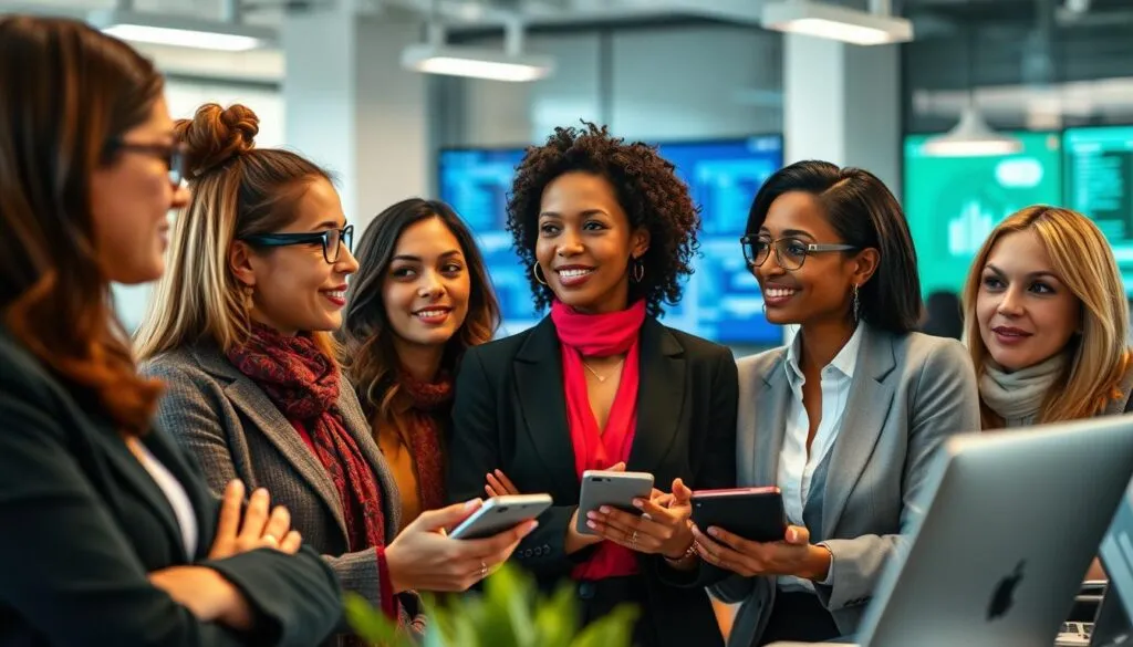 Frauen in Führungspositionen der Tech-Branche Frauen in Führungspositionen der Tech-Branche