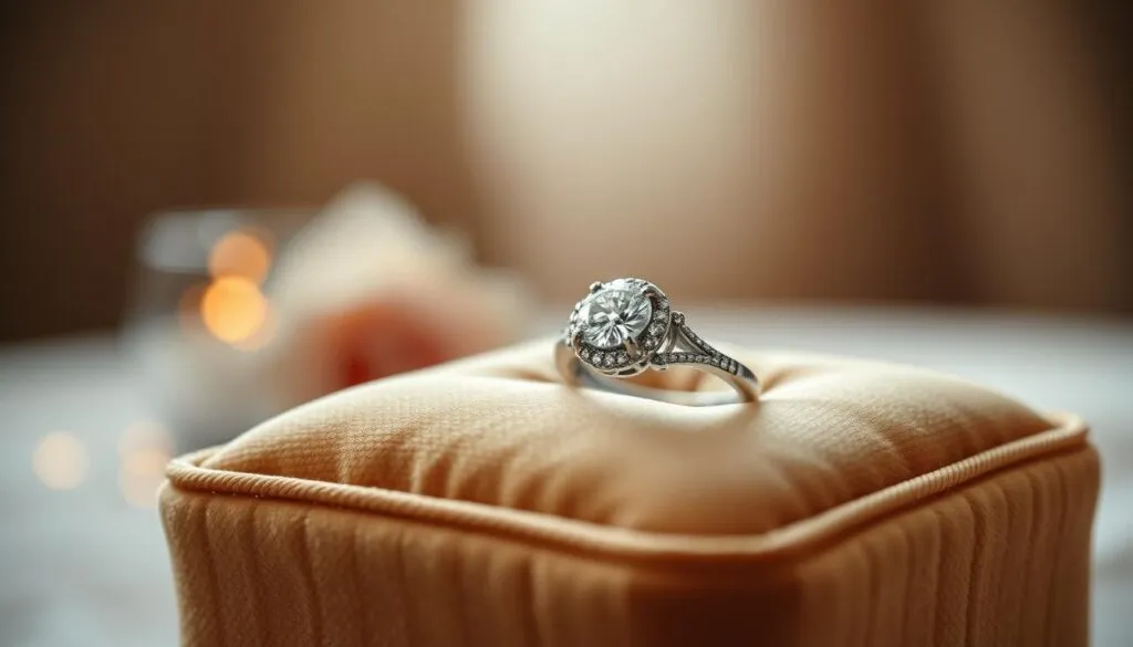 Verlobungsring Etikette