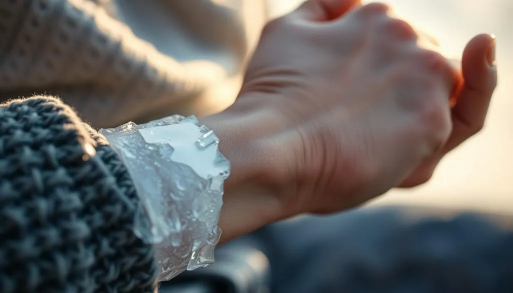 Behandlung von Wespenstichen