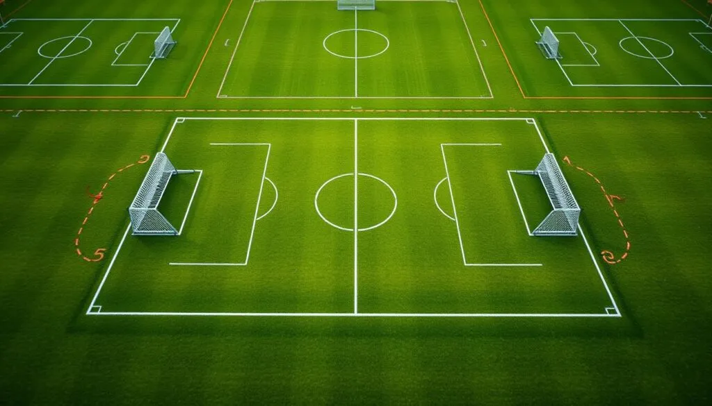 Fußballfeld Standards Fußballfeld Standards