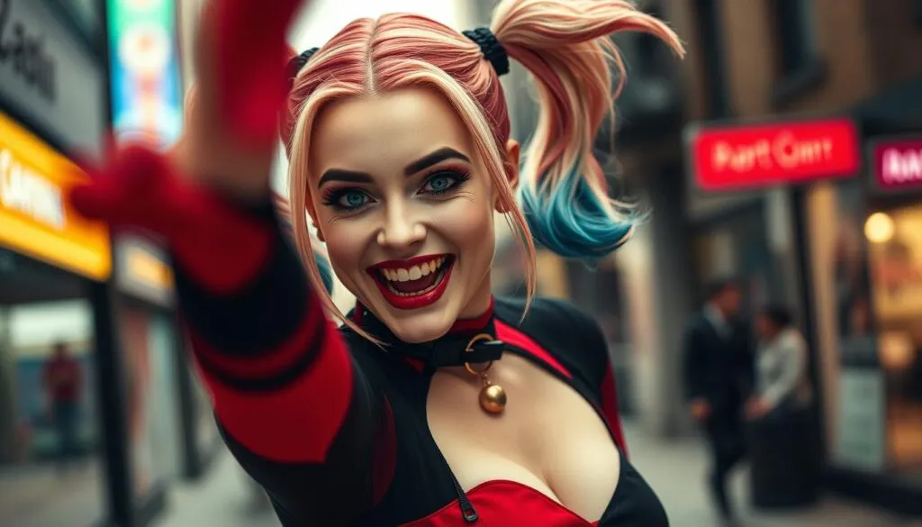 Margot Robbie as Harley Quinn Margot Robbie as Harley Quinn