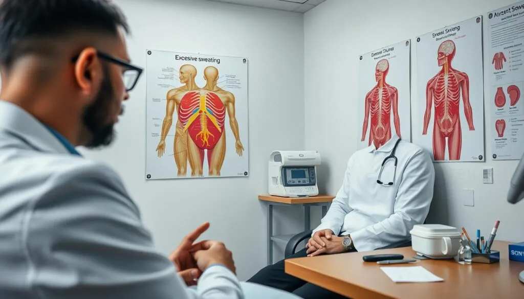 Medizinische Ursachen für übermäßiges Schwitzen Medizinische Ursachen für übermäßiges Schwitzen