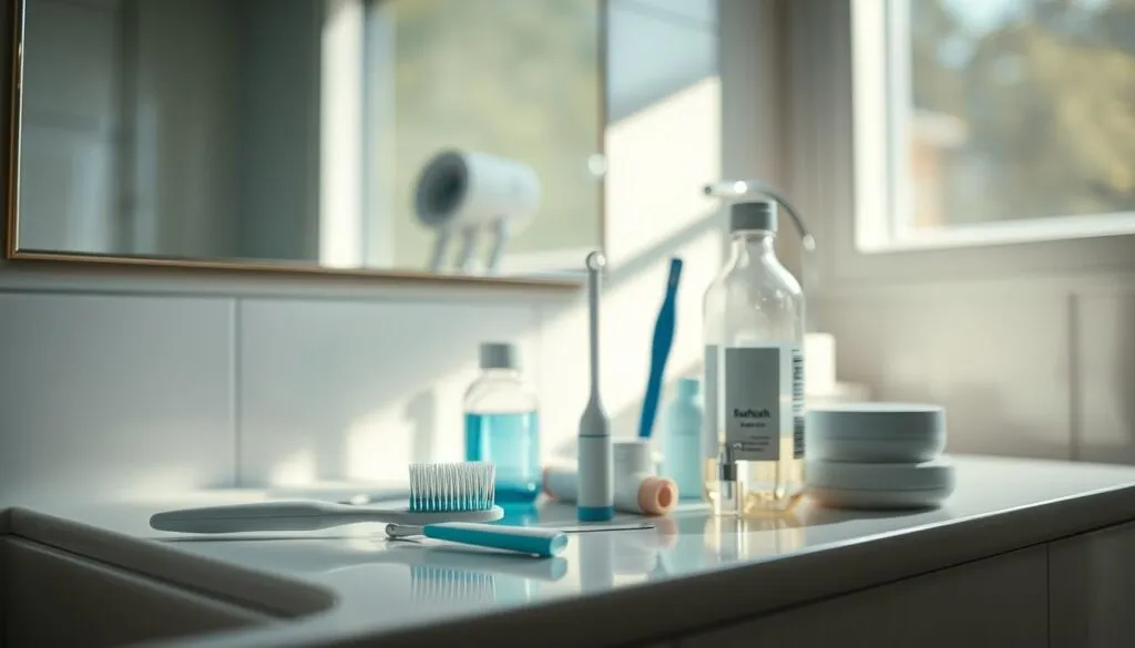 Mundhygiene für Aphtenvorbeugung