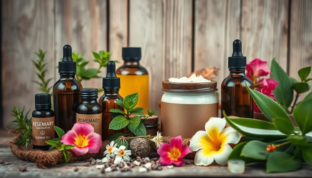 Naturprodukte zur Förderung des Haarwachstums