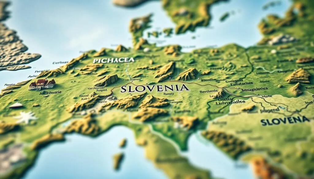 Slowenien Karte