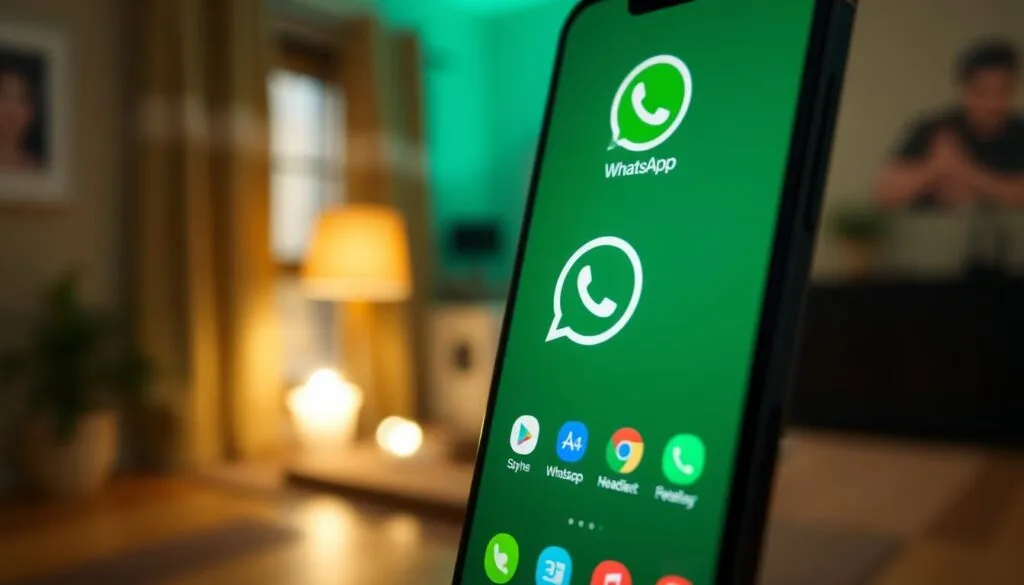 warum ist mein Whatsapp grün