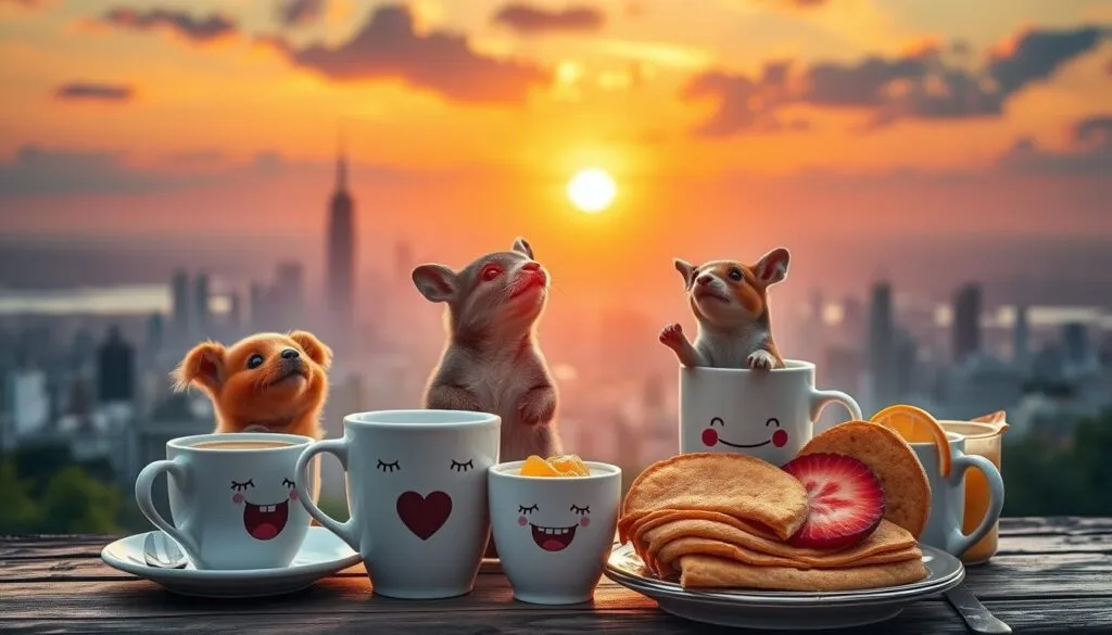 Freche Morgenmottos