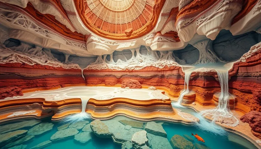 Geologische Prozesse Meersalz