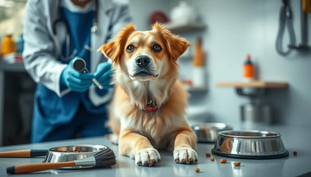 Hund Gesundheitspflege Routine