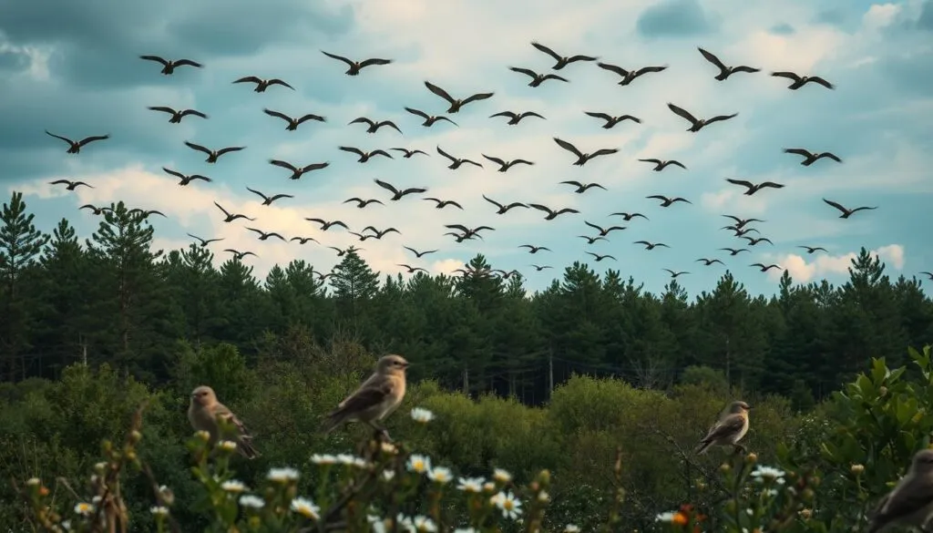 Schutzmaßnahmen für Zugvögel