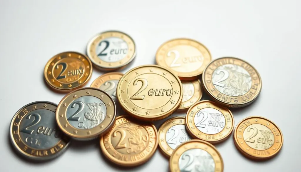 Seltene 2 Euro Münzen Sammlung