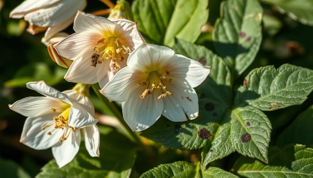 Christrose Schädlingsbefall