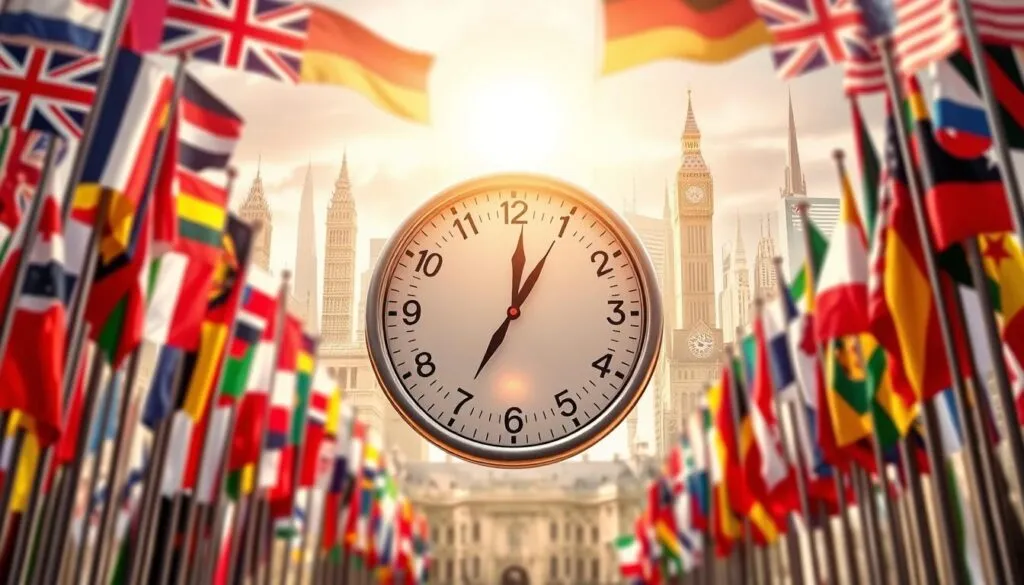 Internationale Mittagspausen Vergleich