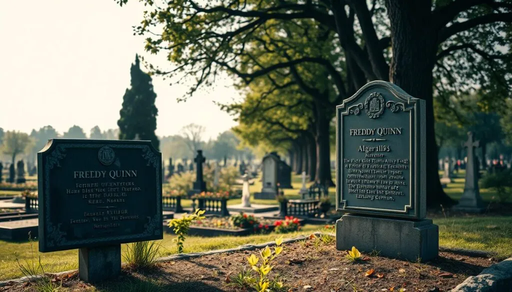 Freddy Quinn Ruhestätte Informationen