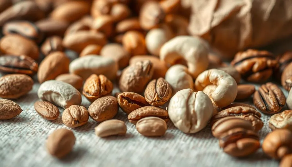 Gesunde Nüsse mit Antioxidantien