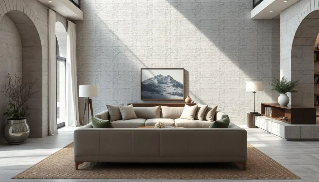 Grau Texturen Wohndesign