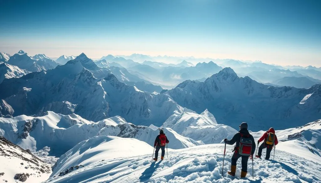 Mount Everest Bergsteiger Touristenattraktion