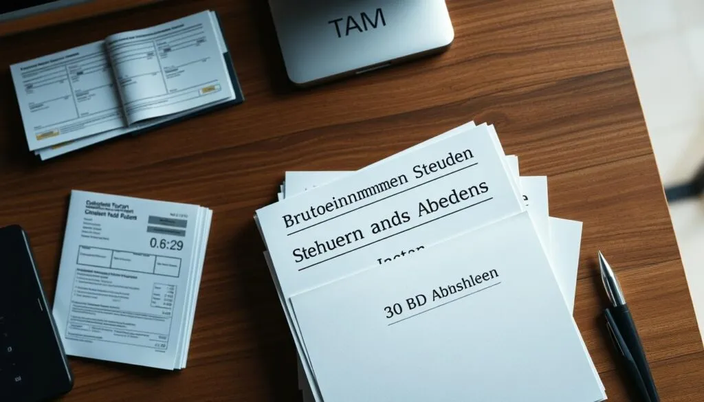 Bruttoeinkommen Steuern und Abgaben