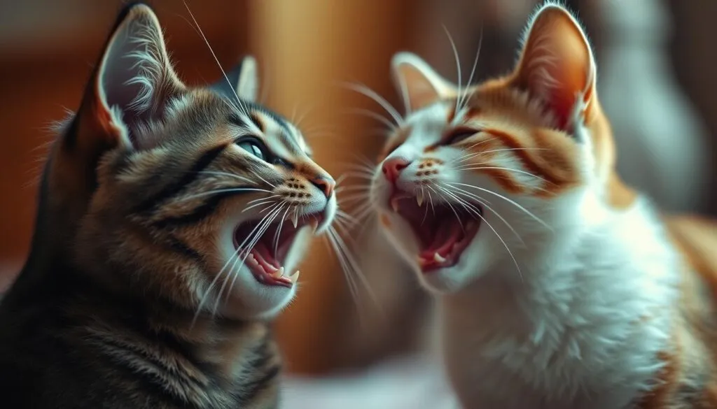 Katzen Kommunikation Miauen