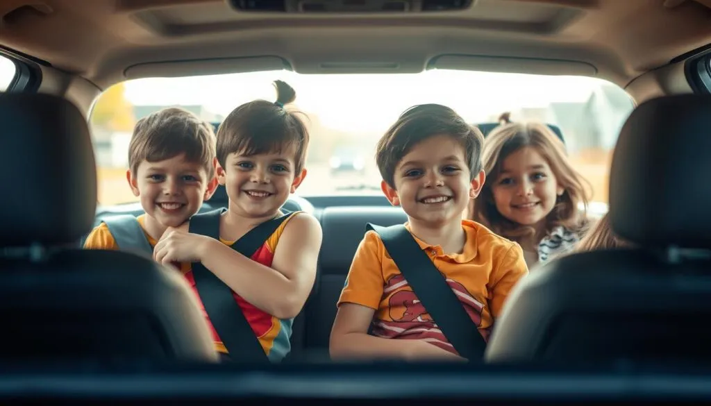 Kinder im Auto Vorschriften Fahrgemeinschaft