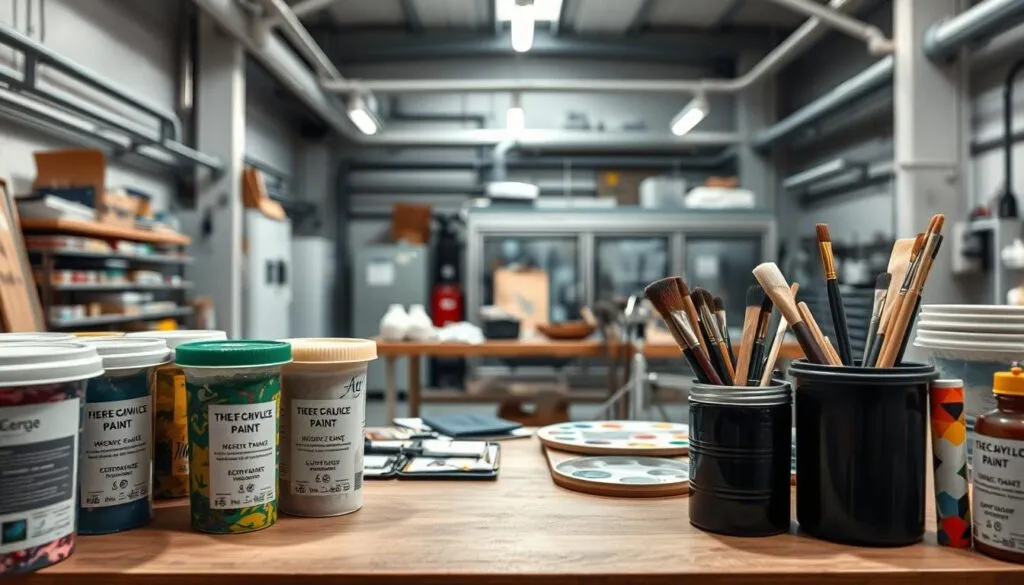 Umweltfreundliche Entsorgung von Acrylfarben