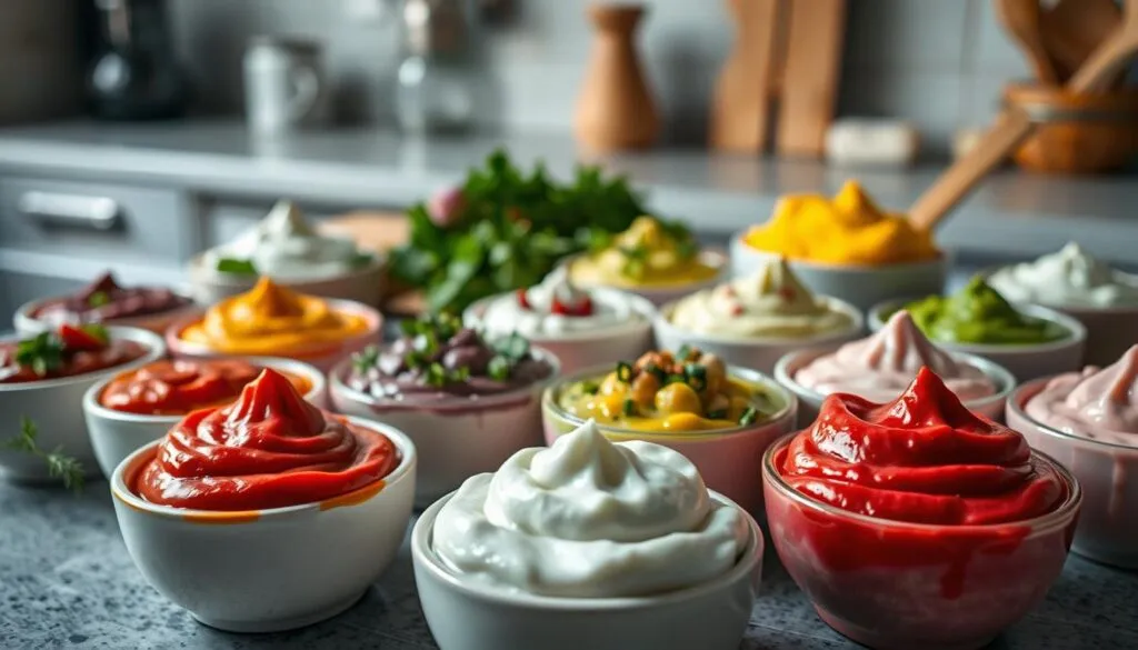 Kreative Sour Cream Variationen