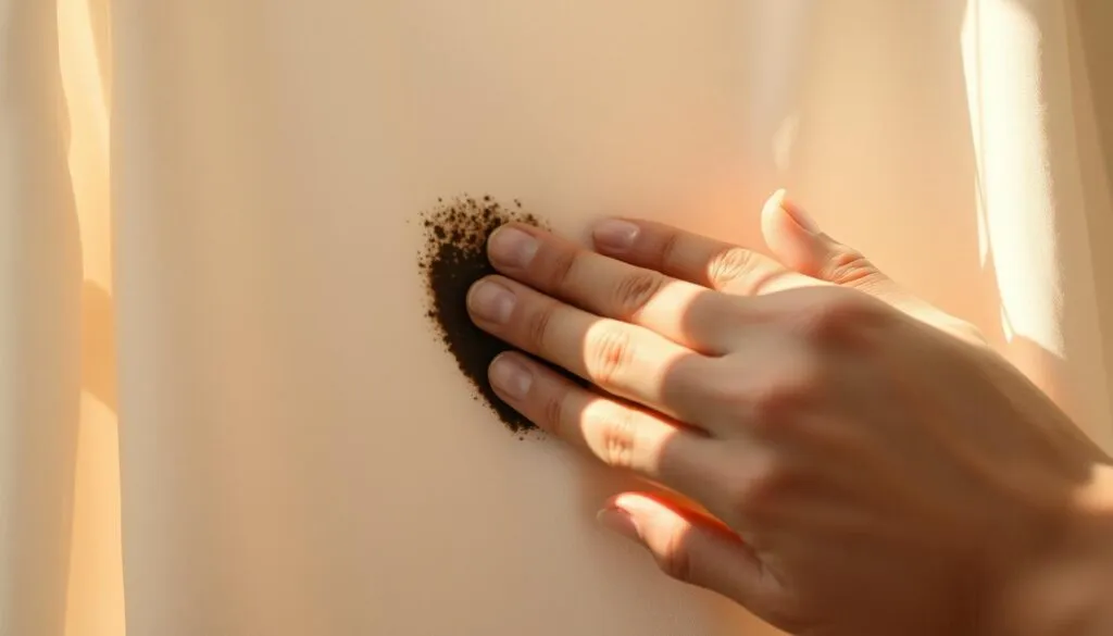 Schmiere aus Kleidung entfernen