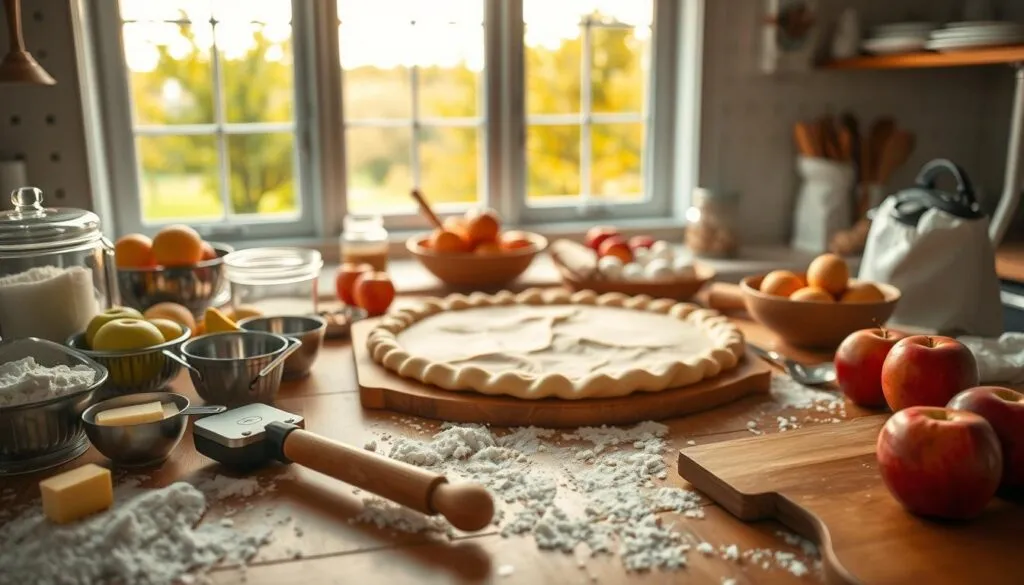 Schritt für Schritt Anleitung Apfelkuchen Hefeteig Schritt für Schritt Anleitung Apfelkuchen Hefeteig