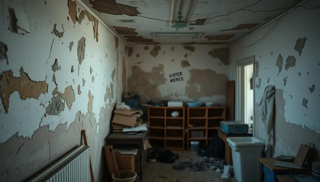 Stockflecken an Wänden bekämpfen