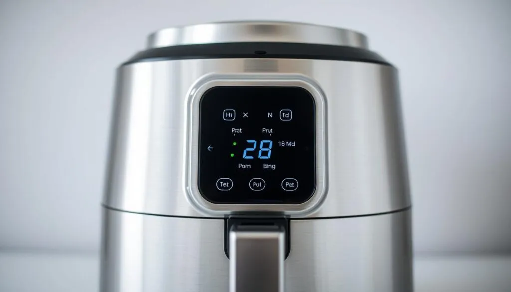 Temperatur-Einstellungen Heißluftfritteuse