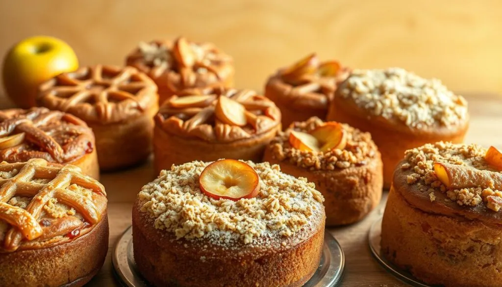Varianten für Apfelkuchen